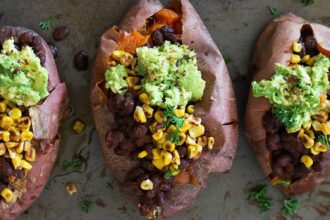 Simplify Dinner with These 15 Deliciously Stuffed Sweet Potato Recipe! – One Green Planet
