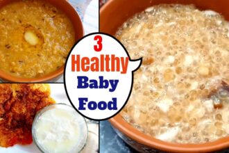 Best 3 Healthy Baby Food Recipes For 1- 6 Years Old | Weight gain | Healthy Food For Toddlers