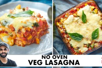 Veg Lasagna Recipe | No Oven Recipe | बिना अवन के लज़ान्या बनाओ घरपे | Chef Sanjyot Keer