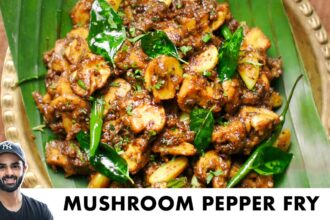 Mushroom Pepper Fry Recipe | Easy Spicy Mushroom Masala | मशरूम काली मिर्च मसाला | Chef Sanjyot Keer