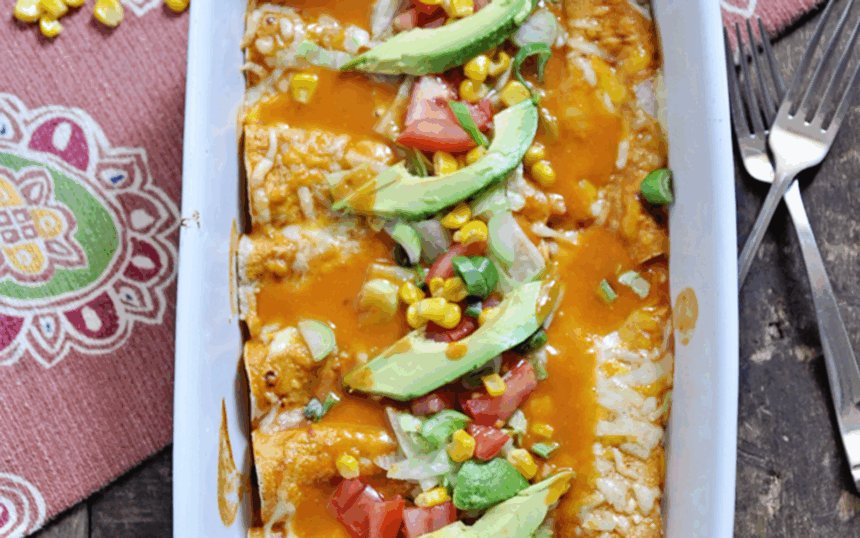 Warm Up This Fall with 10 Delicious Vegan Enchilada Recipes – One Green Planet