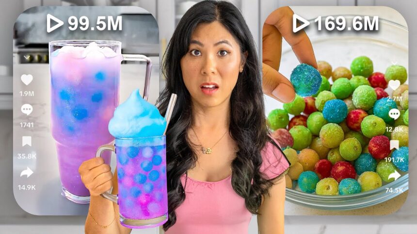 I Tested the MOST SATISFYING TikTok TREATS Recipes! 🍭