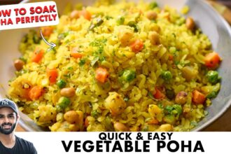 Easy Vegetable Poha | Quick & Healthy Breakfast Recipe | हेल्थी वेजिटेबल पोहा | Chef Sanjyot Keer