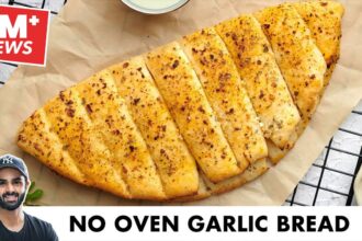 No Oven Garlic Bread Recipe | Bread Sticks | प्रेशर कुकर में गार्लिक ब्रेड | Chef Sanjyot Keer