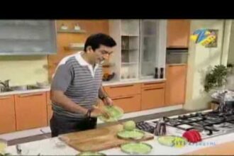 Khana Khazana - Cooking Show - Palak Dhokla - Recipe by Sanjeev Kapoor - Zee TV