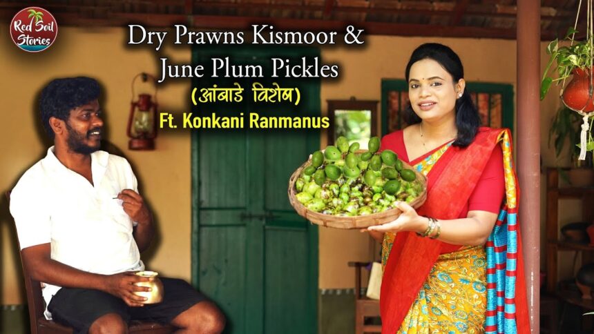 Dry Prawns Kismoor | June Plum pickles| Ft. @KonkaniRanmanus  |Village Cooking| Red Soil Stories