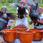 TURKEY SOUP | Traditional Turkey Soup Recipe Cooking in Village | Vaan Kozhi | Healthy Soup Recipes