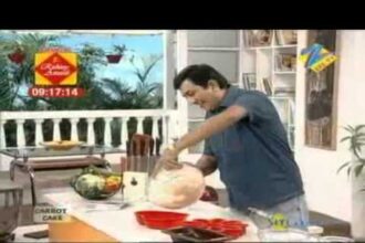 Khana Khazana - Cooking Show - Carrot Cake - Recipe by Sanjeev Kapoor - Zee TV