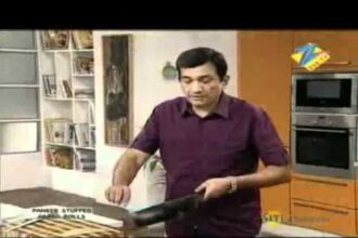 Khana Khazana - Cooking Show - Paneer Stuffed Papad Rolls - Recipe by Sanjeev Kapoor - Zee TV