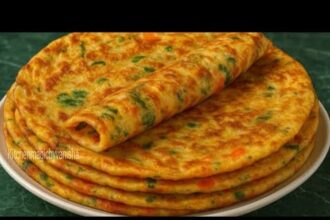 जब रोटी सब्जी बनाने का मन ना करे तो 5 मिनट में दो चीजों से इसे बनालो | Breakfast | Easy Nashta
