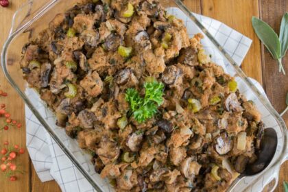 Show Stopper Mushroom and Sage Stuffing [Vegan] – One Green Planet