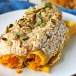 Pumpkin Cannelloni With Almond Sauce [Vegan, Gluten-Free] – One Green Planet