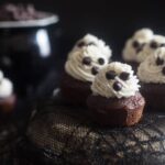 Mini Spooky Banana Chocolate Cupcakes [Vegan, Grain-Free] – One Green Planet