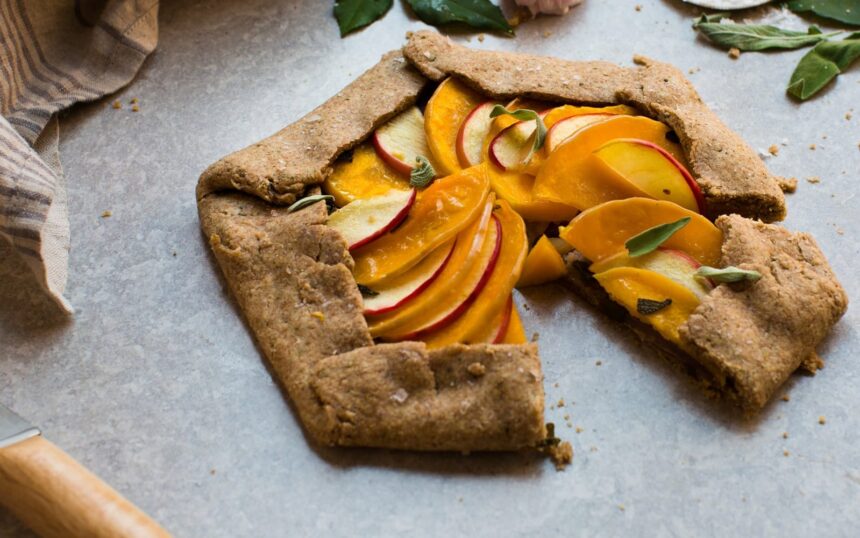 Butternut Squash and Apple Galette With Sage [Vegan] – One Green Planet