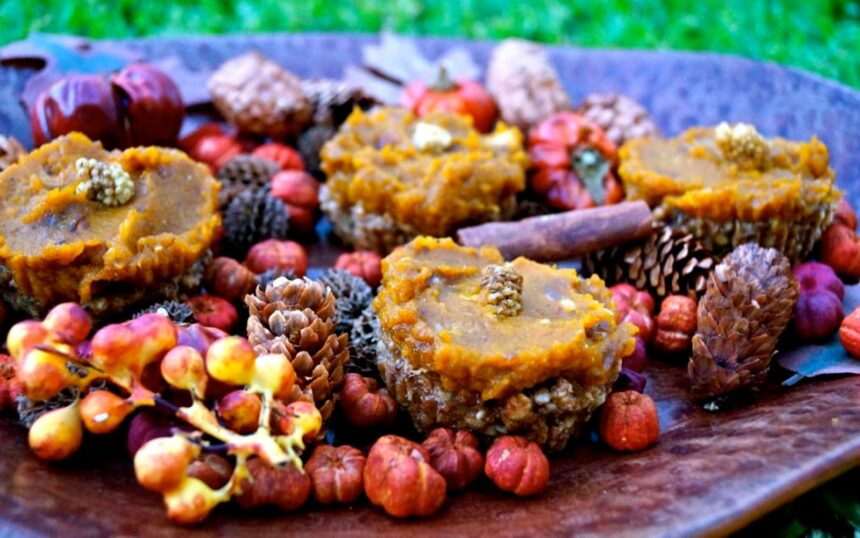 Mini Low-Fat Pumpkin Pies [Vegan, Gluten-Free] – One Green Planet