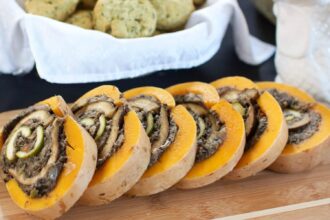 Butternut Squash Stuffed With Eggplant, Zucchini, and a Mushroom Lentil [Vegan, Gluten-Free] – One Green Planet