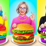 Wednesday vs Grandma Cooking Challenge | Funny Food Recipes by Multi DO Challenge