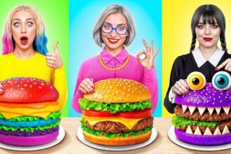 Wednesday vs Grandma Cooking Challenge | Funny Food Recipes by Multi DO Challenge