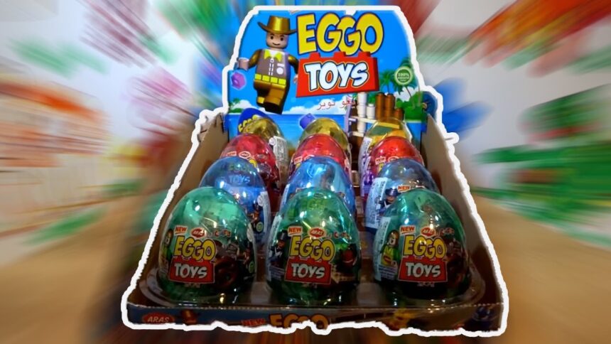 Eggo Toys 12 Big Surprise Egg unboxing #64