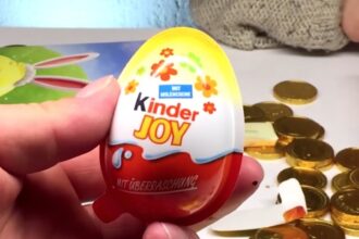 Kinder Surprise Eggs Joy and Easter Eggs Edition with Gerti