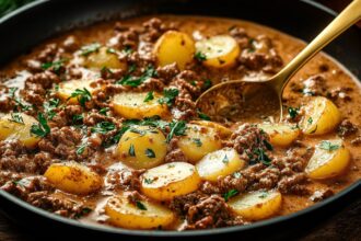 I've Never Eaten Ground Beef and Potatoes This Delicious! The Most Simple Dinner Recipe!