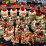 Christmas snacks - Elegant Christmas Appetizer Platter. Easy & Impressive Holiday Finger Foods