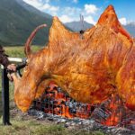 Roasted A Whole Double Humped Camel! THE BEST Meat You Can Try