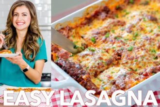 Beef Lasagna Recipe | Easy Dinner | -  Natasha's Kitchen