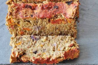 Lentil Loaf With Carrots, Onions, and Portobello Mushrooms [Vegan] – One Green Planet