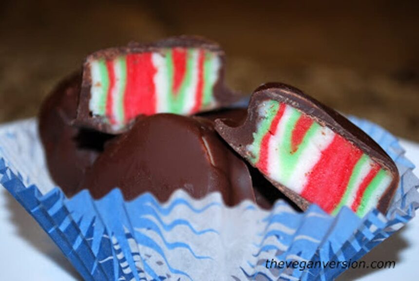 Christmas Peppermint Patties [Vegan] – One Green Planet