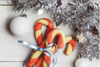 Candy Cane Shortbread [Vegan] – One Green Planet