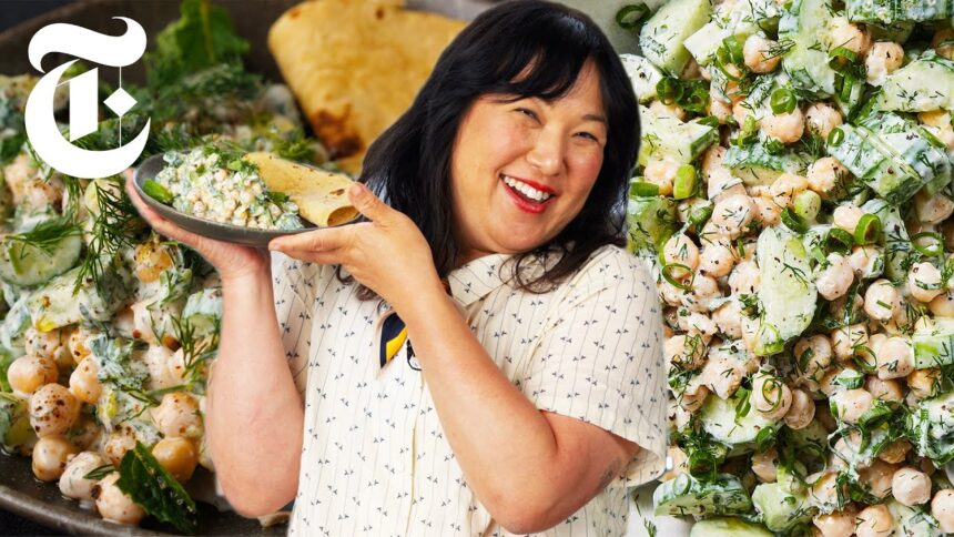 This Tzatziki Chickpea Salad Will Change Your Lunch Game | Hetty Lui McKinnon | NYT Cooking