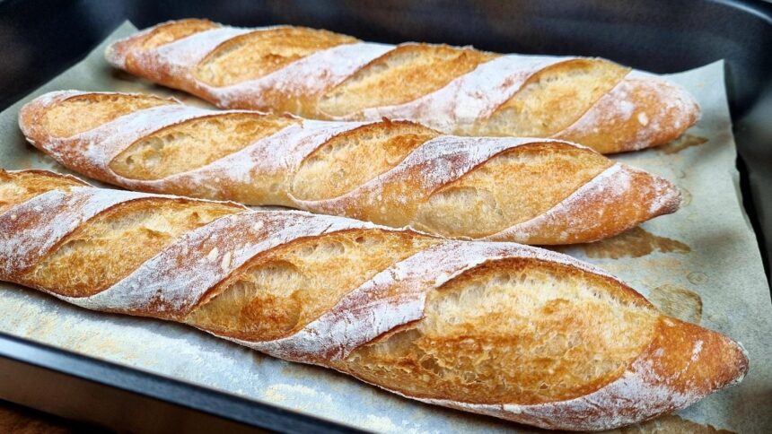 I don't buy bread anymore! The new easy classic baguettes recipe