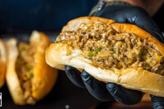 The Secret Behind This Beef & Cheese Sandwich