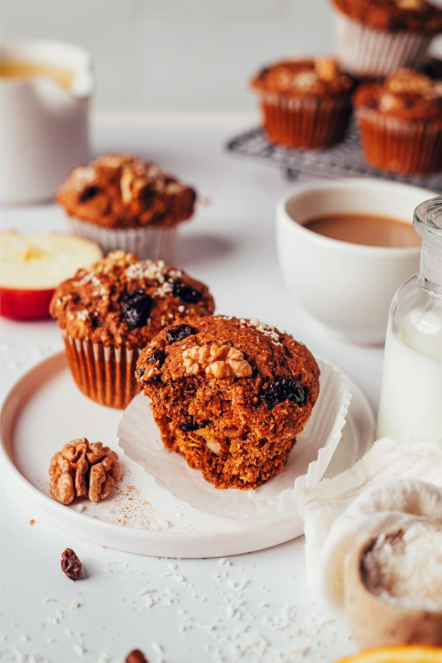 Vegan Gluten-Free Morning Glory Muffins