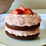 Chocolate Strawberry Party Cake [Vegan] – One Green Planet