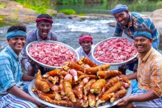 TAPIOCA | Kerala Special Kappa Mutton Curry Recipe | Maravalli Kizhangu Recipe with Mutton