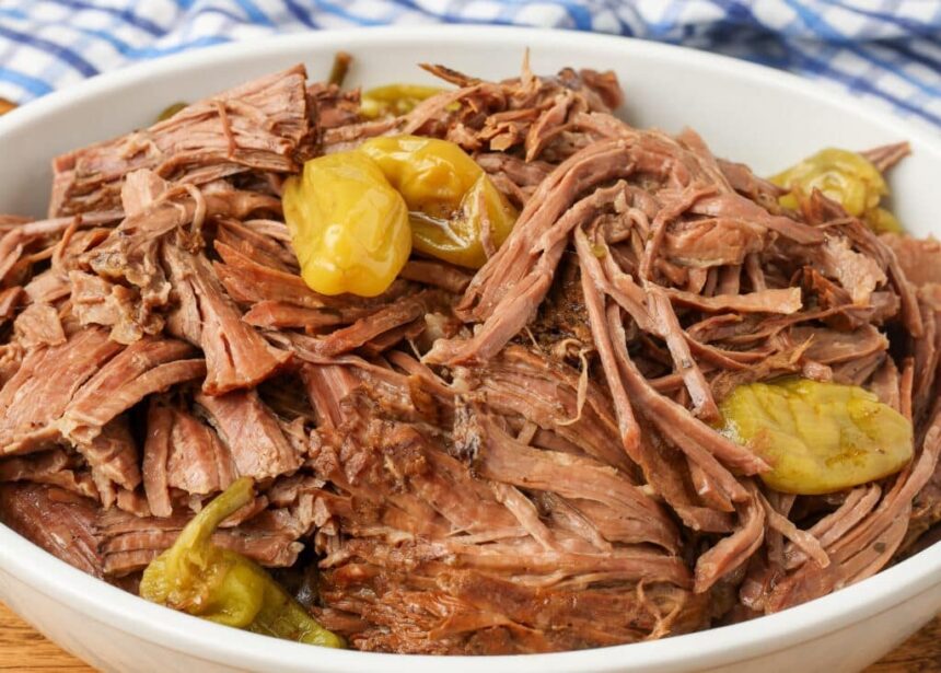 Slow Cooker Mississippi Pot Roast