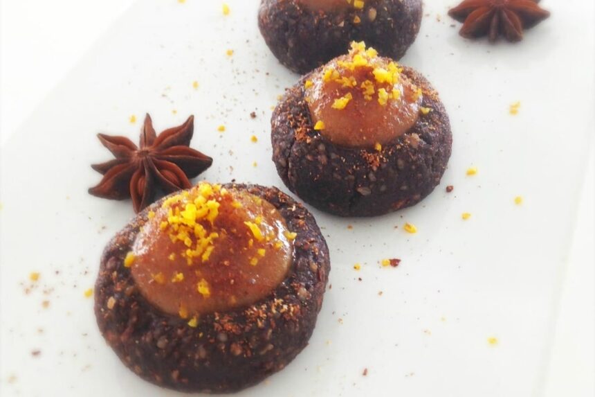 Mini Doughnuts With Salted Coffee Caramel [Vegan, Raw, Gluten-Free] – One Green Planet