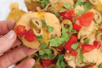 Cheesy Party Potatoes [Vegan] – One Green Planet