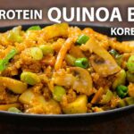KOREAN STYLE QUINOA Recipe | Easy Vegetarian and Vegan Meals | Quinoa recipes
