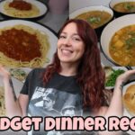 £1 DINNER RECIPES | Meals I Made This Week