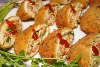 इफ्तारी में बच्चो के लिये चिकन ब्रेड पोकेट की रेसिपी Ramadan Special Chicken Bread Pocket Iftar Reci