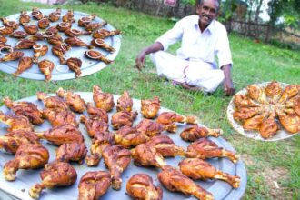 CHICKEN LEGS | Grandpa cooking chicken legs fry | Chicken legs Village Food recipes Village Cooking