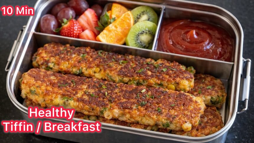 High Protein Easy Tiffin Recipes Ready In 10 Minutes / Healthy Breakfast Ideas / Kids Lunchbox
