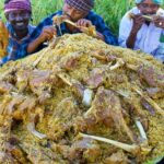 BIRYANI | MUTTON LEG BIRYANI | Mutton Chops Mutton Leg Piece Biryani Recipe Cooking in Village