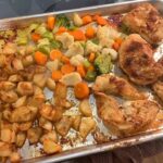 Easy Chicken Dinner Recipes - Chicken And Potatoes! | Sheet Pan Roast Dinner Everyone Loves!
