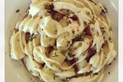 Gnocchi With Thyme Vinaigrette and Cashew Cream [Vegan] – One Green Planet