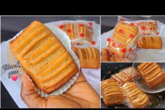 So Addictive🔝 Just Flour, Hot Water and Sugar, Worth trying without Oven