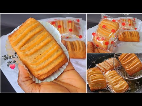 So Addictive🔝 Just Flour, Hot Water and Sugar, Worth trying without Oven